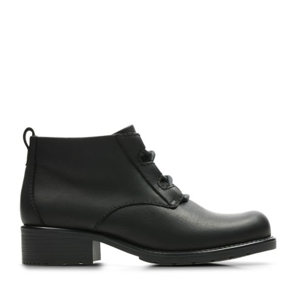 Clarks Womens Orinoco Oaks Ankle Boots Black | UK-2165738 - Click Image to Close